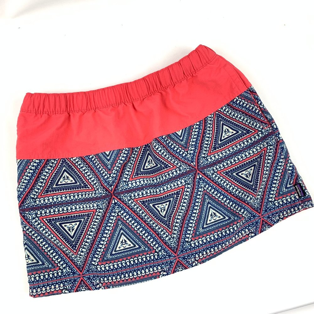 Patagonia Baggies Skirt Nylon Active Pink Blue